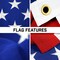 G128 Combo Pack: 16 Ft Telescoping Aluminum Flagpole (Black) & American USA Flag 2x3 Ft, StormFlyer Series Embroidered 220GSM Spun Polyester | Pole with Flag Included
